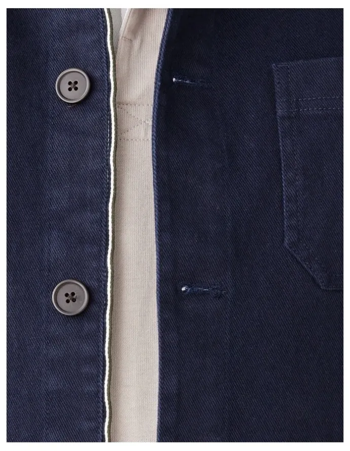 GAZMAN Davies Chore Jacket in Navy