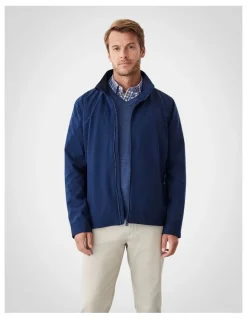GAZMAN Gazflex Harrington Jacket in Navy