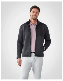 GAZMAN GAZFLEX Zip Through Sweat Charcoal