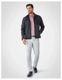 GAZMAN GAZFLEX Zip Through Sweat Charcoal