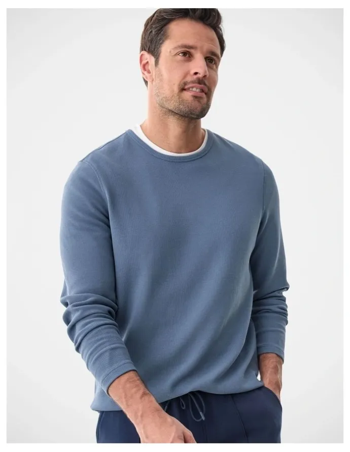 Gazman High Flex Waffle Crew Air Force Blue