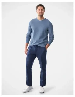 Gazman High Flex Waffle Crew Air Force Blue