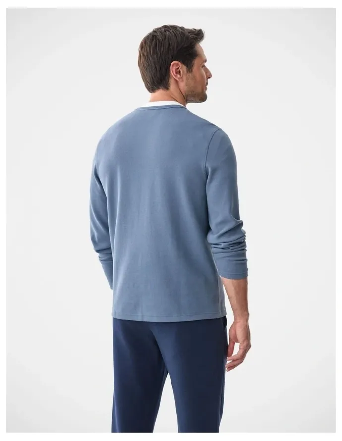 Gazman High Flex Waffle Crew Air Force Blue