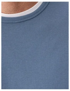 Gazman High Flex Waffle Crew Air Force Blue