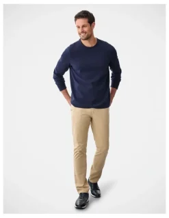 Gazman High Flex Waffle Crew Navy