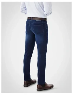 GAZMAN Knit Denim Modern Fit Jean in Indigo