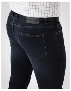 GAZMAN Merricks Modern Knit Jeans in Black