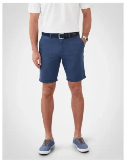 GAZMAN Modern Club Stretch Shorts in Blue