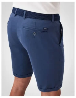 GAZMAN Modern Club Stretch Shorts in Blue