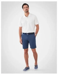 GAZMAN Modern Club Stretch Shorts in Blue