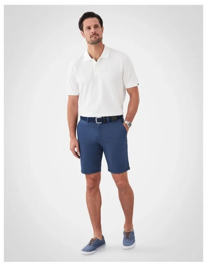 GAZMAN Modern Club Stretch Shorts in Blue