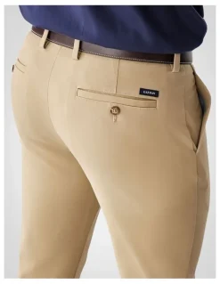 GAZMAN Non-Iron Modern Chino Pant in Desert
