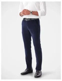 GAZMAN Stretch Cord Pant in Navy