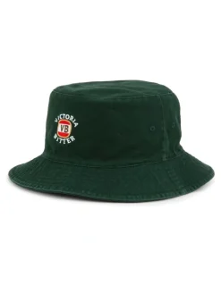 Gilroy Victoria Bitter Tonal Reversible Bucket Hat in Green