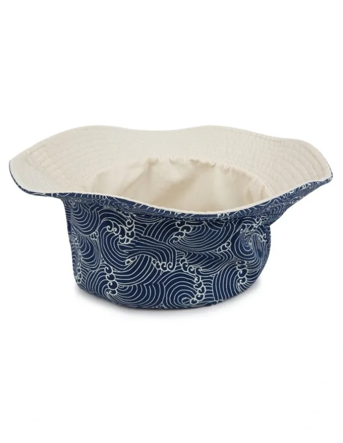 Gilroy Wavey Bucket Hat in Blue