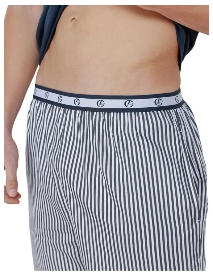 Gingerlilly Sleepwear Noah Cotton Short Pyjama Set in Two Tone
