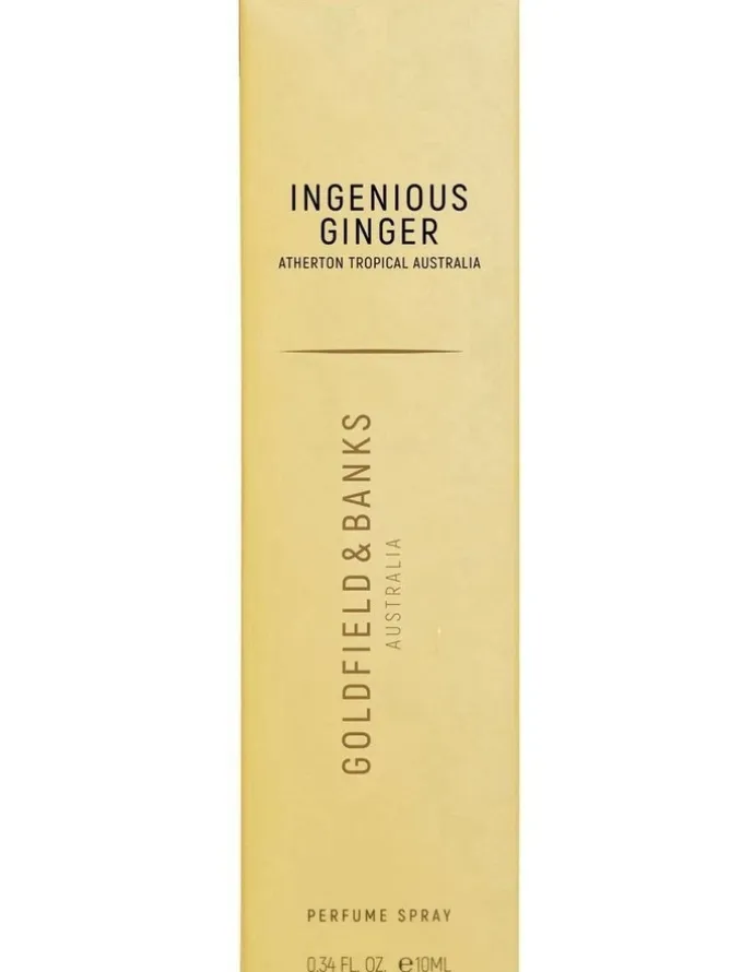 Goldfield & Banks Ingenious Ginger Perfume Travel Spray 10ml