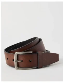 Grab Casual Leather Jean Belt Tan Belt Tan