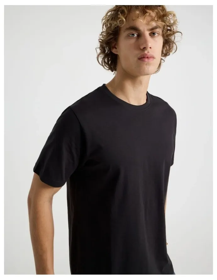 Grab Crew Neck T-Shirt in Black