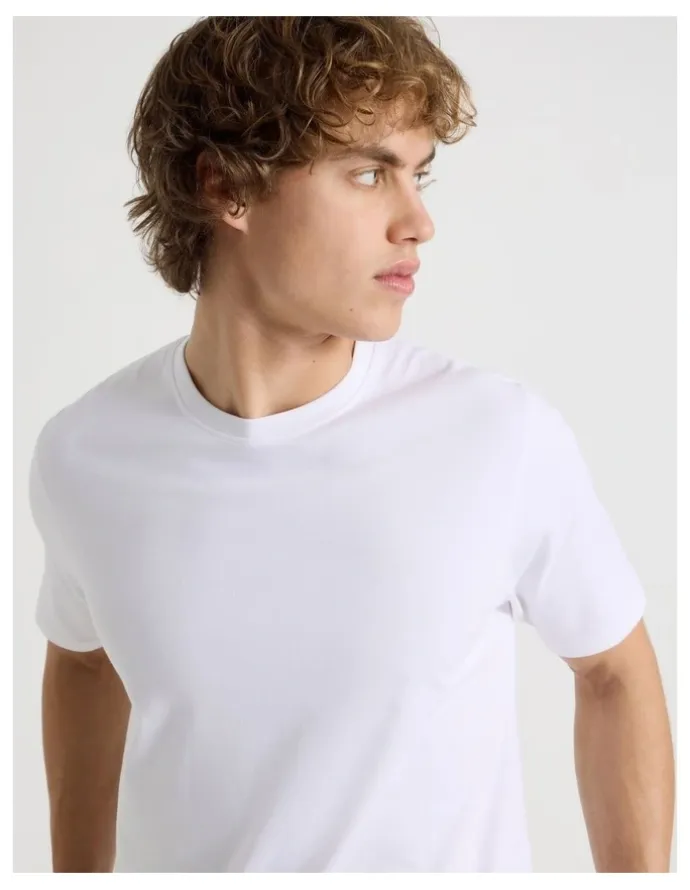 Grab Crew Neck T-Shirt in White