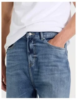 Grab Loose Baggy Jeans in Light Blue