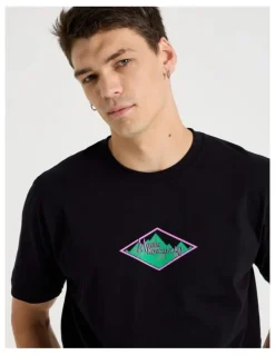 Grab Loose Graphic T-Shirt Short Sleeve in Black