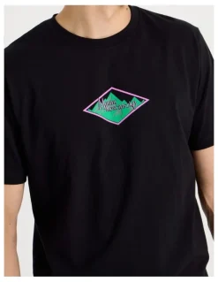 Grab Loose Graphic T-Shirt Short Sleeve in Black
