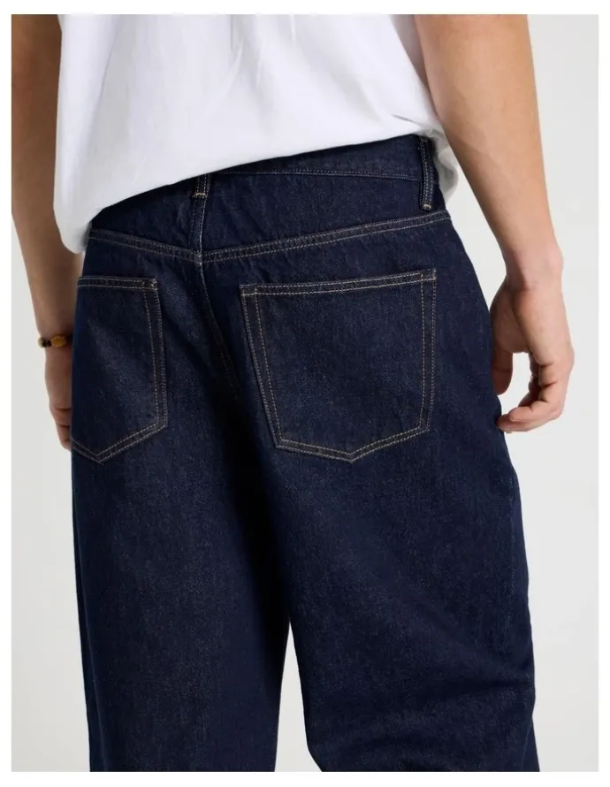 Grab Loose Wide Leg Jeans in Rinse