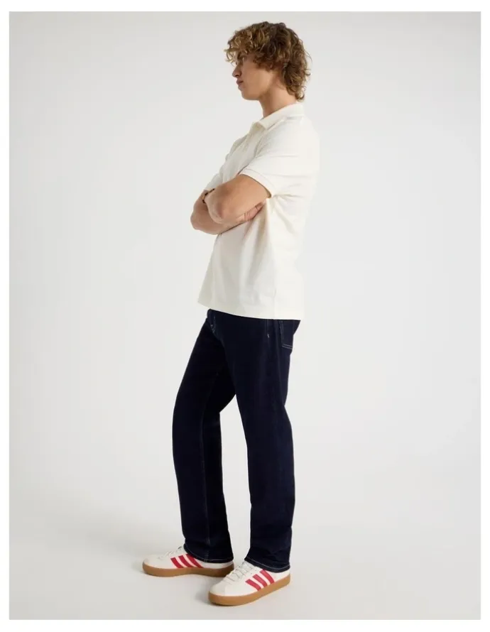 Grab Regular Straight Jeans in Rinse