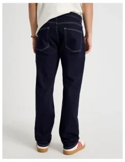 Grab Regular Straight Jeans in Rinse