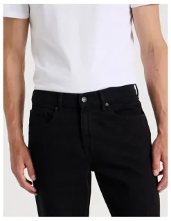 GRAB Regular Straight Jeans in Black