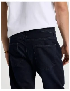 Grab Regular Straight Jeans in Nearly Black