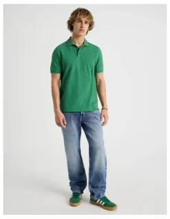 Grab Regular Straight Performance Jeans in Mid Blues