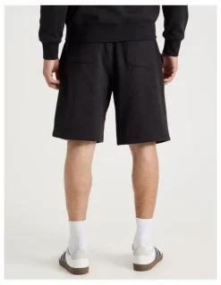 Grab Relaxed Sweat Short in Black