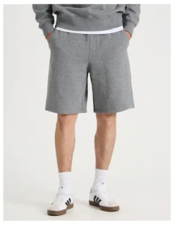 Grab Relaxed Sweat Short in Charcoal