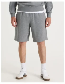 Grab Relaxed Sweat Short in Charcoal