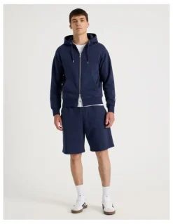Grab Relaxed Sweat Short in Navy