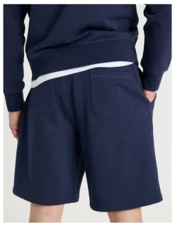 Grab Relaxed Sweat Short in Navy