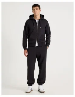Grab Relaxed Trackpant in Black