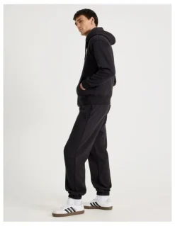 Grab Relaxed Zip Thru Hoodie in Black