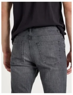 Grab Slim Jeans in Charcoal