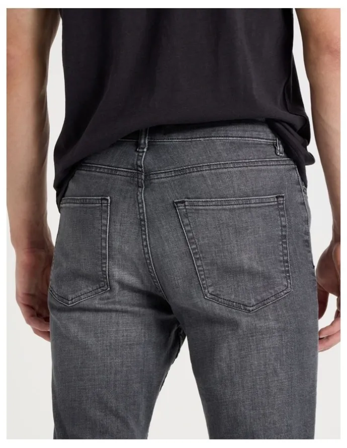 Grab Slim Jeans in Charcoal