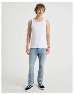 Grab Slim Jeans in Light Blue