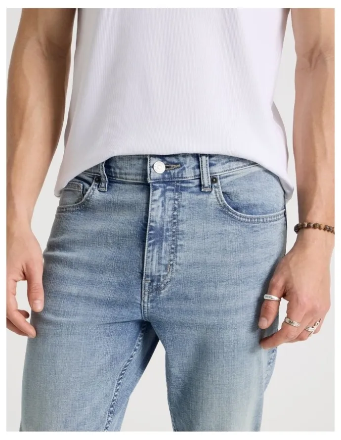 Grab Slim Jeans in Light Blue