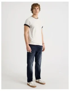 Grab Straight At Waist Jeans in Nearly Black