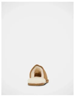 Grosby Adrian Scuff Slippers in Chestnut