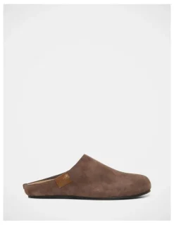 Grosby Albert Slippers in Chocolate