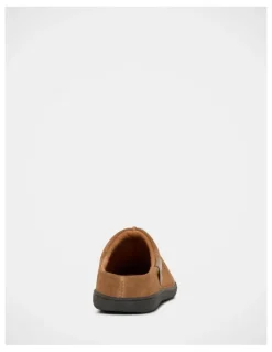 Grosby Alfie II Scuff Slippers in Cognac