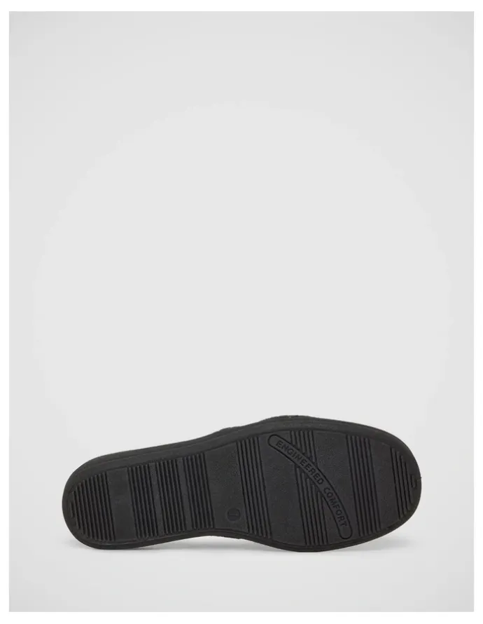 Grosby Douglas Slippers In Charcoal