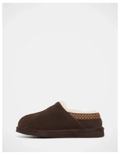 Grosby Theodore Slippers in Chocolate